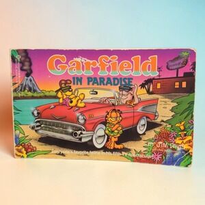 Vtg Ballantine Books Garfield In Paradise 1986 First Edition Paperback Jim Davis
